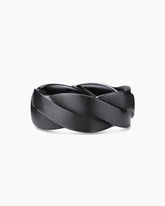 DY Helios™ Band Ring in Black Titanium, 9mm